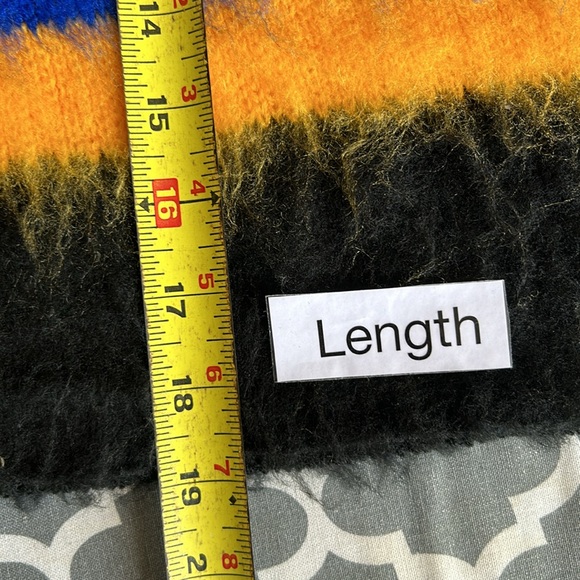 Abound NWT Colorblock Fuzzy Funnel neck Sweater szM - Picture 10 of 12